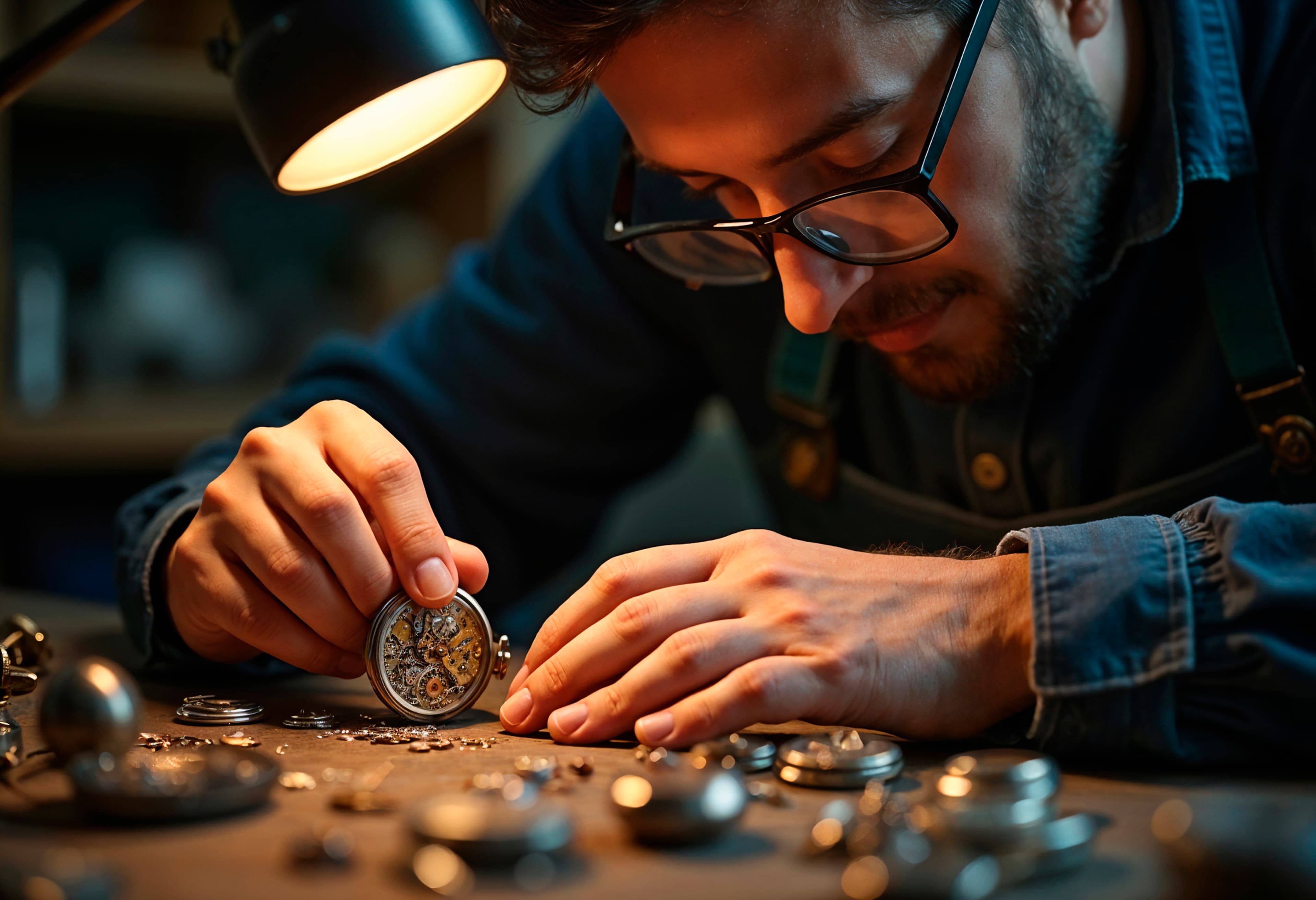 Master Watchmaker at work